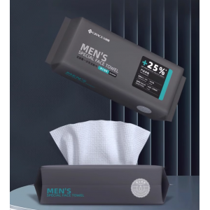 洁丽雅男士加大一次性洗脸巾