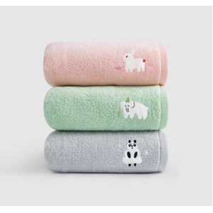 三利婴儿浴巾纯棉A类儿童毛巾浴巾