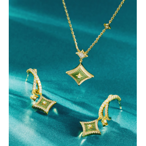 Lola Rose罗拉玫瑰闪星项链女锁骨链