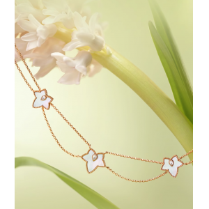 Lola Rose罗拉玫瑰新款常青藤三叶项链